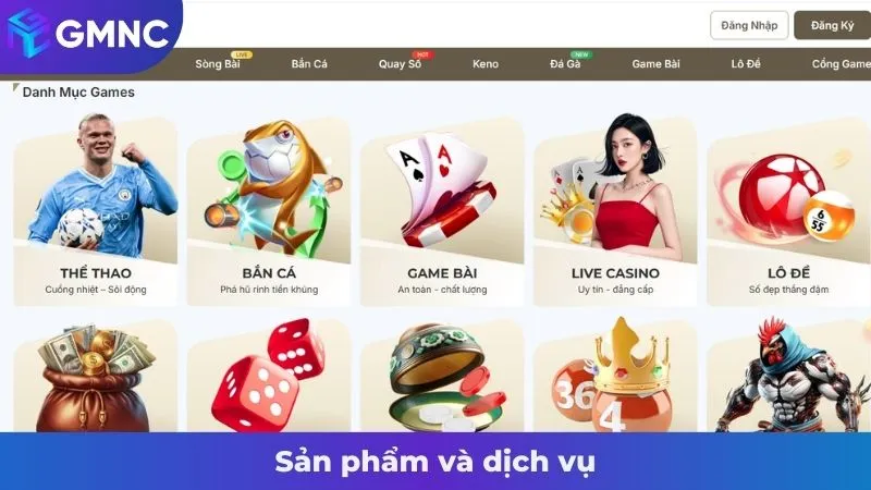 Sản phẩm và dịch vụ